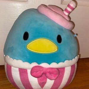 Squishmallow Penguin Tuxedosam Cute Blue and Pink Plush Toy
